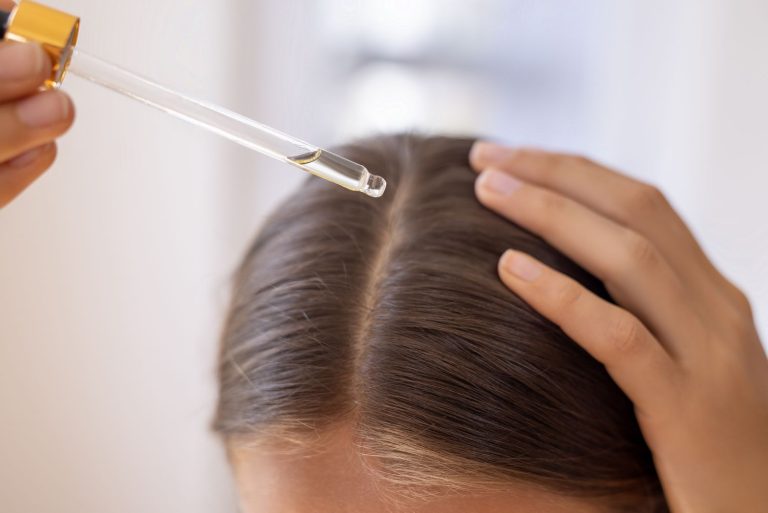 Oil therapy after hair transplantation