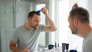 رنگ مو بعد از کاشت مو